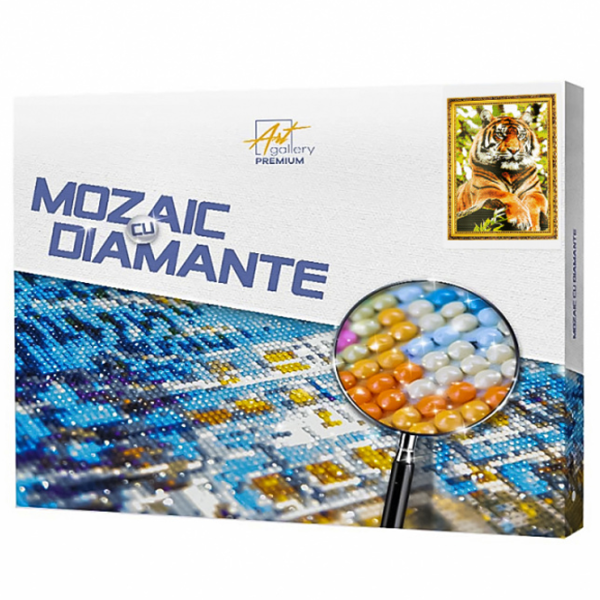 Mozaic Art Galery Premium Tigru maiestuos   /  photo 1 Mozaic Art Galery Premium Tigru maiestuos   /  photo 1