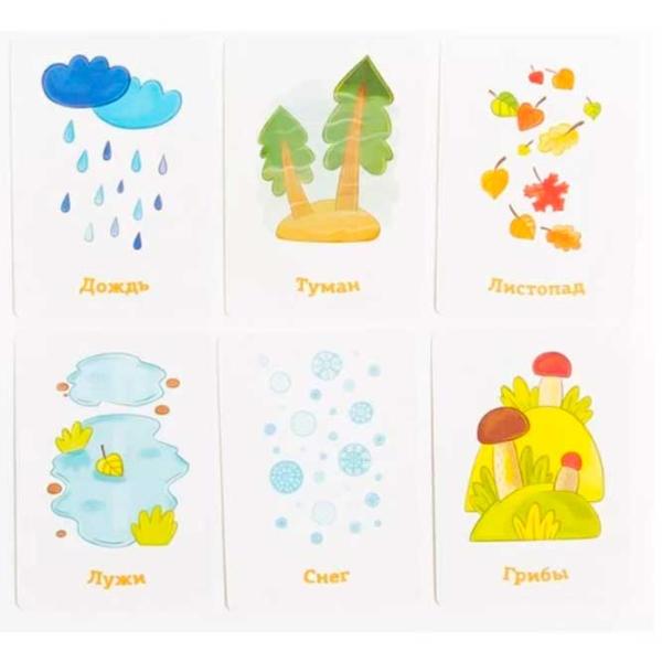 Настольная игра Prostie Pravila Seasons 3+/ Развитие photo 2