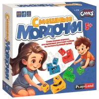 Joc de masă PlayLand Mutrițe haioase 5+/ Dezvoltare