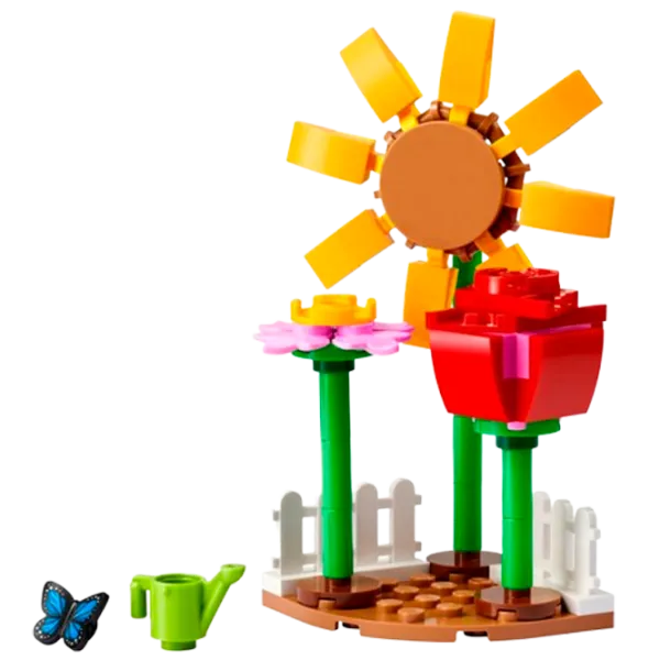 Конструктор LEGO Cад с цветами / Разноцветный photo 1