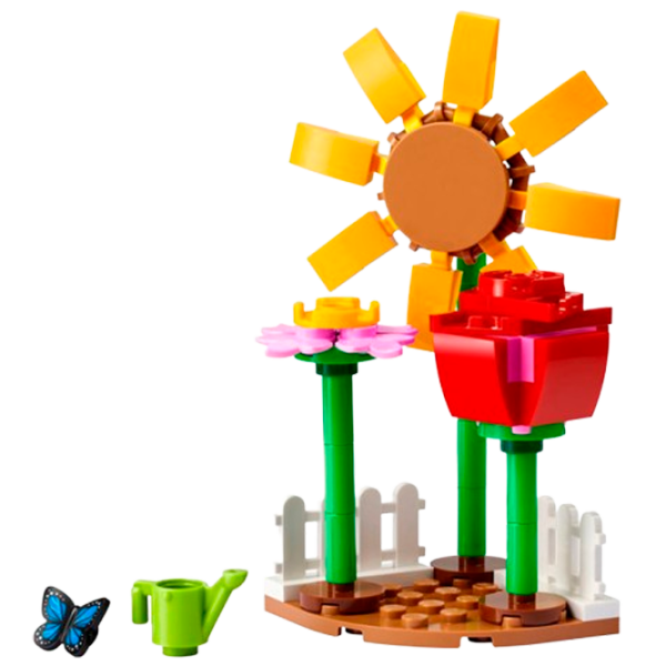 Конструктор LEGO Cад с цветами / Разноцветный photo 1