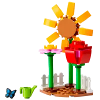 Конструктор LEGO Cад с цветами / Разноцветный