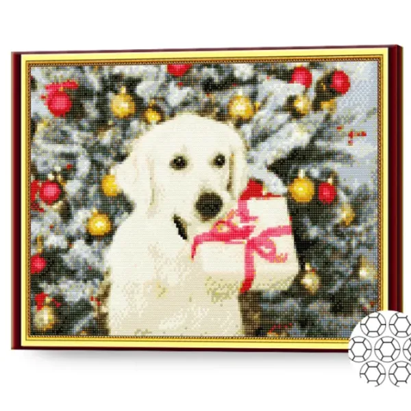 Mozaic Art Galery Premium Labrador cu cadou   /  photo 2 Mozaic Art Galery Premium Labrador cu cadou   /  photo 2