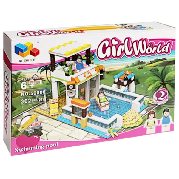 Конструктор New World Girl World Swimming Pool/ Разноцветный photo 1
