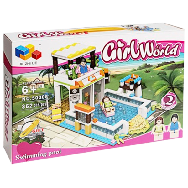 Конструктор New World Girl World Swimming Pool/ Разноцветный photo 1
