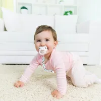 Клипса для пустышки универсальный BabyJem 427 Унисекс / 0 месяцев - / Латекс / Разноцветный photo 2