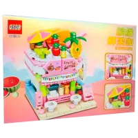 Конструктор New World Фруктовое кафе / Разноцветный