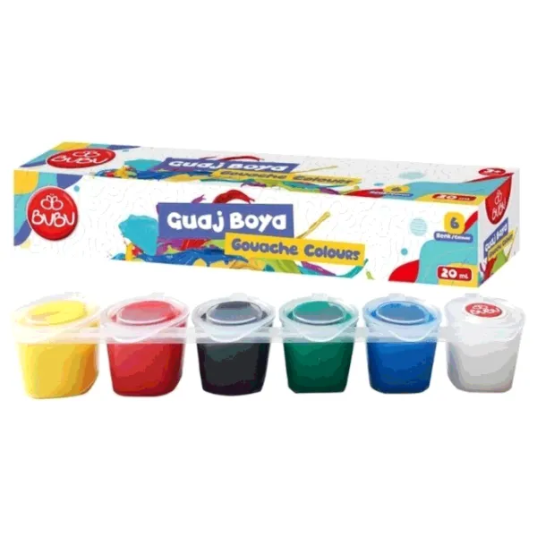 Художественная краска BuBu GUA002 0.12л / 6  photo 1 Художественная краска BuBu GUA002 0.12л / 6  photo 1