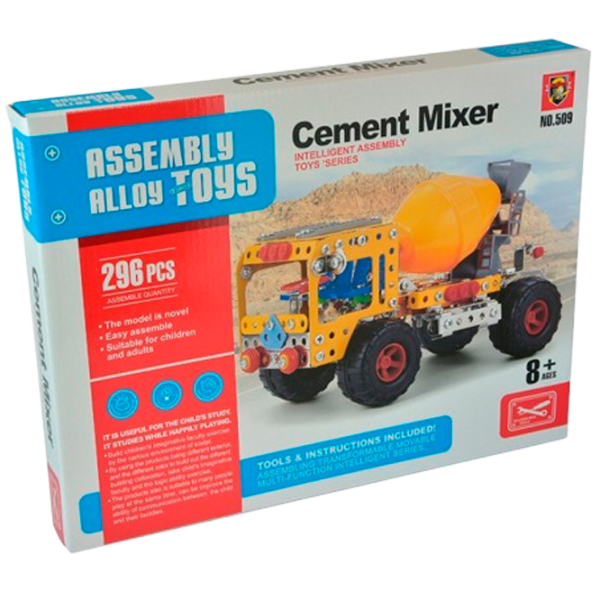 Конструктор New World Cement Mixer / Разноцветный photo 1