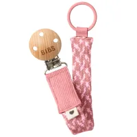 Clip pentru suzetă universal Bibs 9401114  Pentru fetițe / 0 luni - / Latex, silicon / Baby Pink