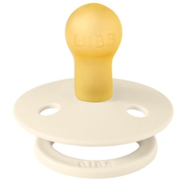 Suzetă cu tetina rotundă Bibs Studio Colour 10016280C  Unisex / 0 luni - 6 luni / Latex / Ivory photo 2 Suzetă cu tetina rotundă Bibs Studio Colour 10016280C  Unisex / 0 luni - 6 luni / Latex / Ivory photo 2