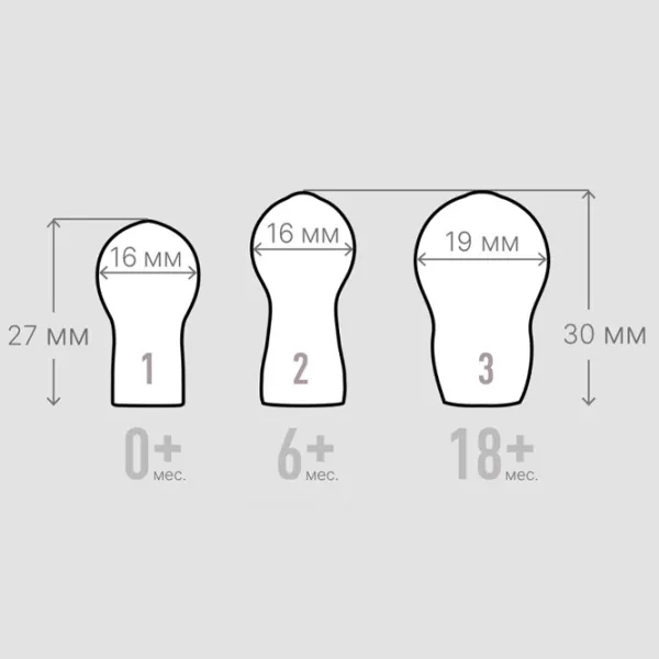 Suzetă cu tetina rotundă Bibs Studio Colour 10016280C  Unisex / 0 luni - 6 luni / Latex / Ivory photo 4 Suzetă cu tetina rotundă Bibs Studio Colour 10016280C  Unisex / 0 luni - 6 luni / Latex / Ivory photo 4