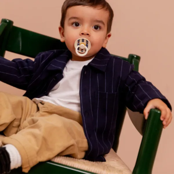 Suzetă cu tetina rotundă Bibs Studio Colour 10016280C  Unisex / 0 luni - 6 luni / Latex / Ivory photo 5 Suzetă cu tetina rotundă Bibs Studio Colour 10016280C  Unisex / 0 luni - 6 luni / Latex / Ivory photo 5