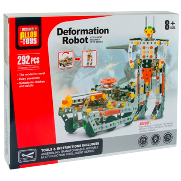 Конструктор New World Deformation Robot / Разноцветный photo 1 Конструктор New World Deformation Robot / Разноцветный photo 1