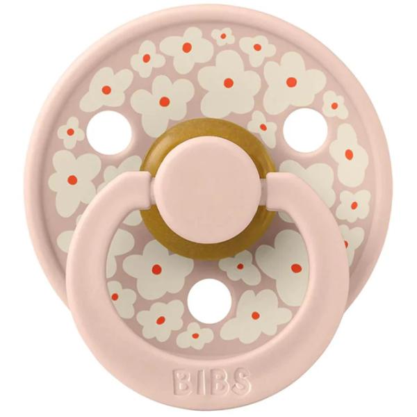 Соска круглая Bibs Studio Colour 20018244C  Для девочек / 6 месяцев - 18 месяцев / Латекс / Розовый photo 2
