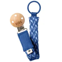 Клипса для пустышки универсальный Bibs 9401115  Унисекс / 0 месяцев - / Латекс, силикон / Пыльный синий