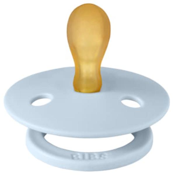 Suzetă cu tetina simetrică Bibs Colour 121231C  Unisex / 0 luni - 6 luni / Latex / Blue photo 3
