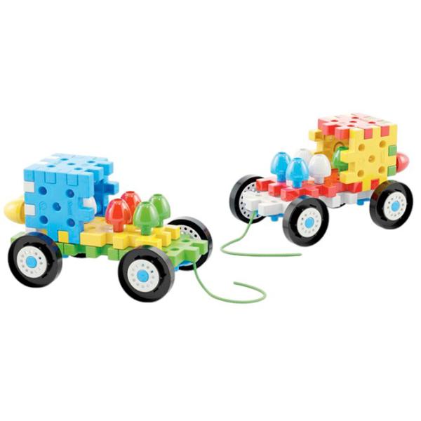 Constructor Quercetti Jumbo Peggy Vehicles / Multicolor photo 3