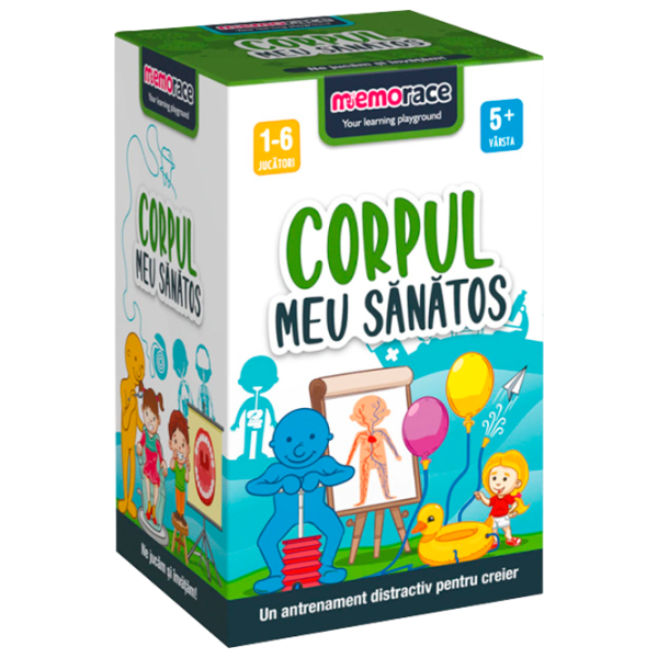 Joc de masă Memorace Corpul meu sănătos 5+/ Dezvoltare photo 1
