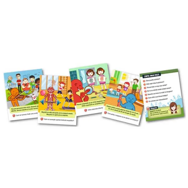 Joc de masă Memorace Corpul meu sănătos 5+/ Dezvoltare photo 2