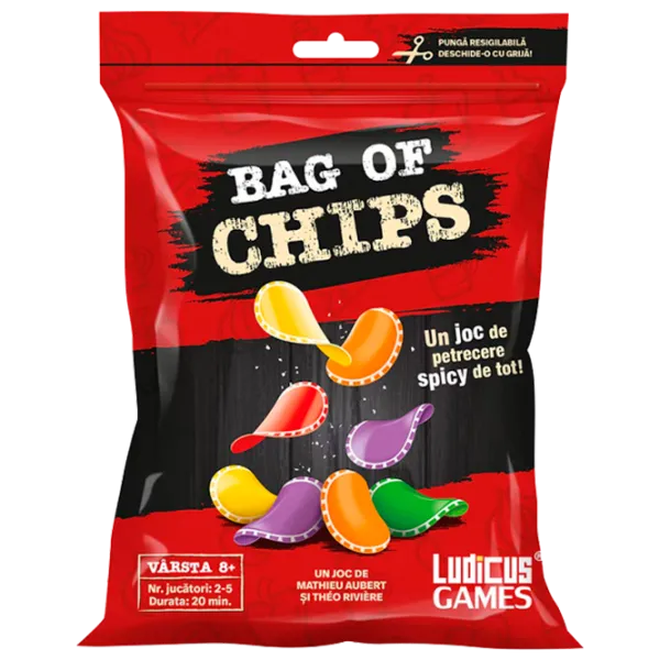 Joc de masă Ludicus Games Bag of Chips 8+/ Strategie photo 1 Joc de masă Ludicus Games Bag of Chips 8+/ Strategie photo 1