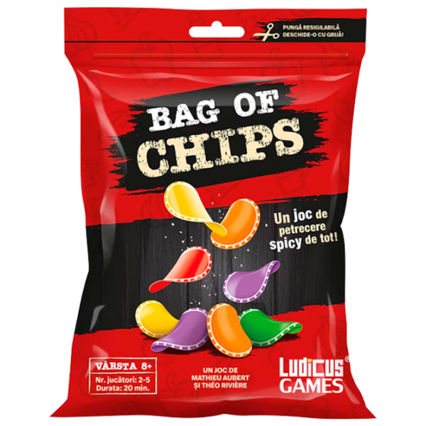 Joc de masă Ludicus Games Bag of Chips 8+/ Strategie photo 1 Joc de masă Ludicus Games Bag of Chips 8+/ Strategie photo 1