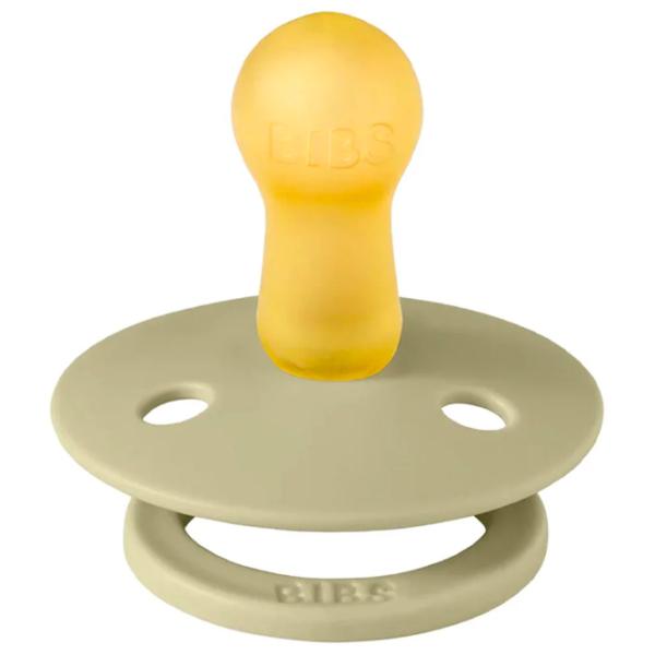 Соска круглая Bibs Colour 110406  Унисекс / 0 месяцев - 6 месяцев / Латекс / Пыльный синий photo 3