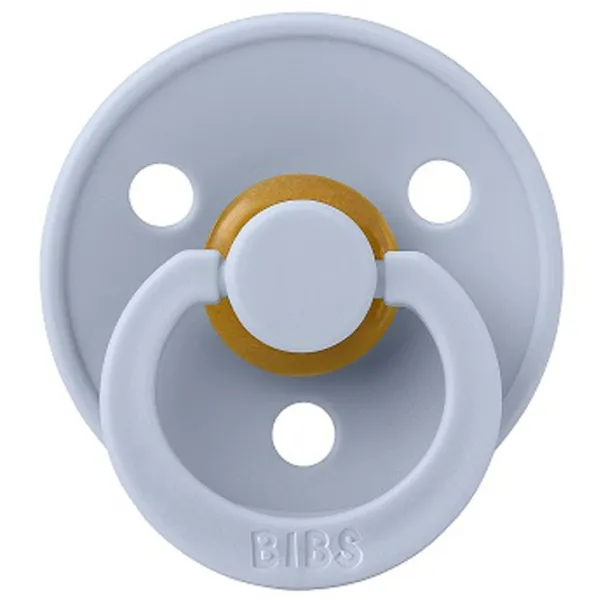 Соска круглая Bibs Colour 110406  Унисекс / 0 месяцев - 6 месяцев / Латекс / Пыльный синий photo 4