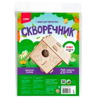 Конструктор Lori Скворечник / Разноцветный