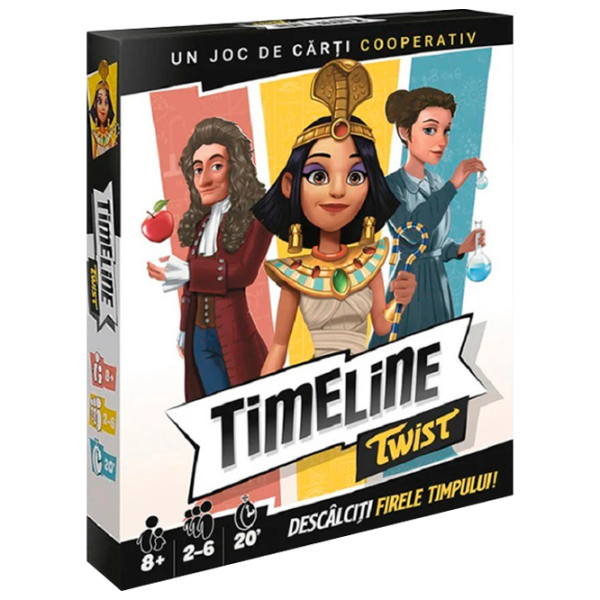 Joc de masă Ludicus Games Timeline Twist 8+/ Dezvoltare photo 1 Joc de masă Ludicus Games Timeline Twist 8+/ Dezvoltare photo 1