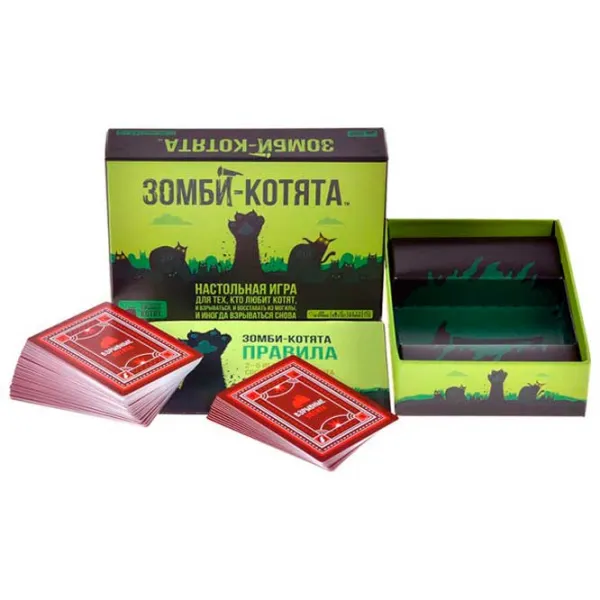 Настольная игра New World Зомби-котята 12+/ Развитие photo 2