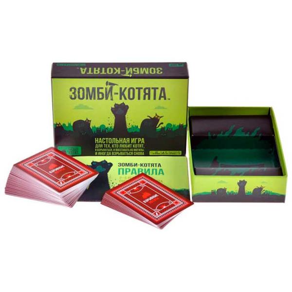 Настольная игра New World Зомби-котята 12+/ Развитие photo 2