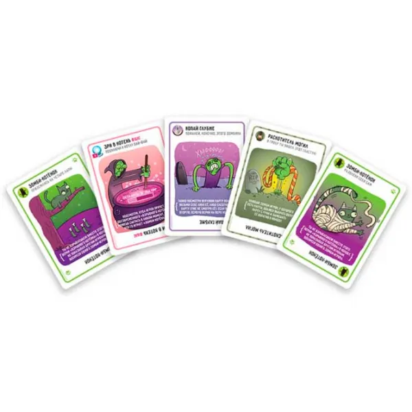 Настольная игра New World Зомби-котята 12+/ Развитие photo 3