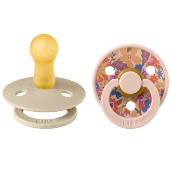 Suzetă cu tetina rotundă Bibs X Liberty 11021101  Pentru fetițe / 0 luni - 6 luni / Latex / Beige photo 1 Suzetă cu tetina rotundă Bibs X Liberty 11021101  Pentru fetițe / 0 luni - 6 luni / Latex / Beige photo 1