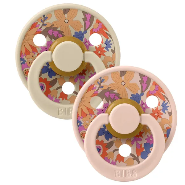 Suzetă cu tetina rotundă Bibs X Liberty 11021101  Pentru fetițe / 0 luni - 6 luni / Latex / Beige photo 2 Suzetă cu tetina rotundă Bibs X Liberty 11021101  Pentru fetițe / 0 luni - 6 luni / Latex / Beige photo 2