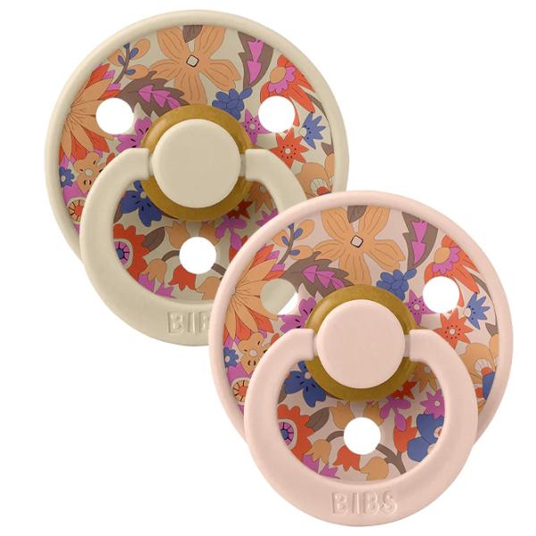 Suzetă cu tetina rotundă Bibs X Liberty 11021101  Pentru fetițe / 0 luni - 6 luni / Latex / Beige photo 2 Suzetă cu tetina rotundă Bibs X Liberty 11021101  Pentru fetițe / 0 luni - 6 luni / Latex / Beige photo 2