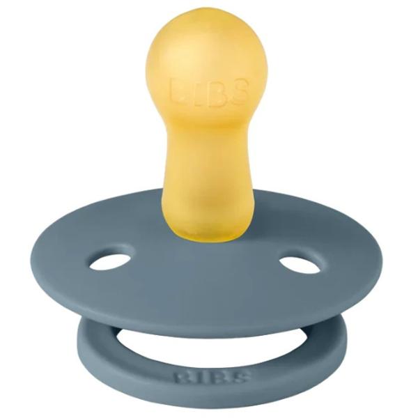 Соска круглая Bibs X Liberty 12020102  Унисекс / 0 месяцев - 6 месяцев / Латекс / Пыльный синий photo 4
