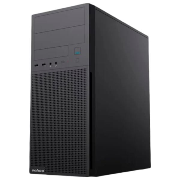 Carcasă Sohoo 2816BK Mid Tower / Black photo 3