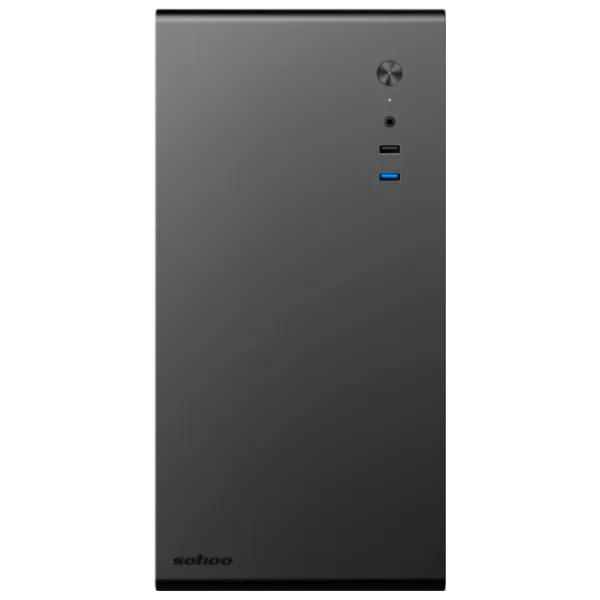Carcasă Sohoo 6519BK Mid Tower / Black photo 2