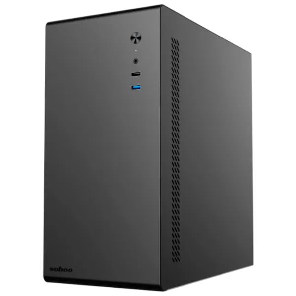 Carcasă Sohoo 6519BK Mid Tower / Black photo 3