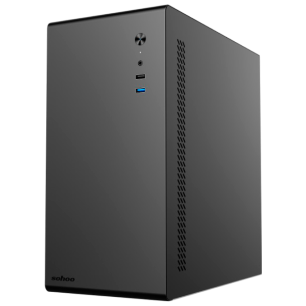 Carcasă Sohoo 6519BK Mid Tower / Black photo 3