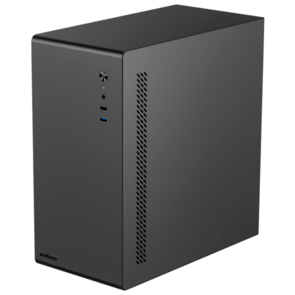 Carcasă Sohoo 6519BK Mid Tower / Black photo 4