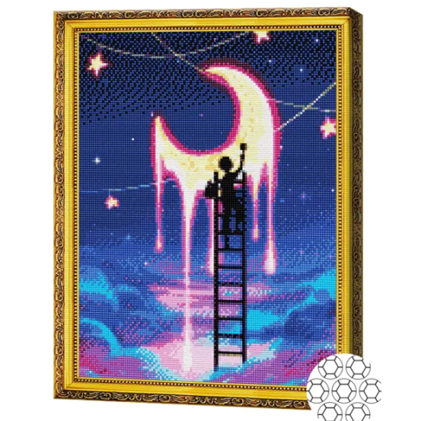 Мозайка Art Galery Premium Pictând luna  /  photo 2