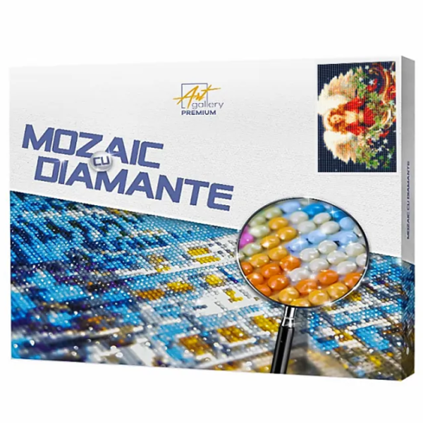 Мозайка Art Galery Premium Înger de Crăciun  /  photo 1 Мозайка Art Galery Premium Înger de Crăciun  /  photo 1
