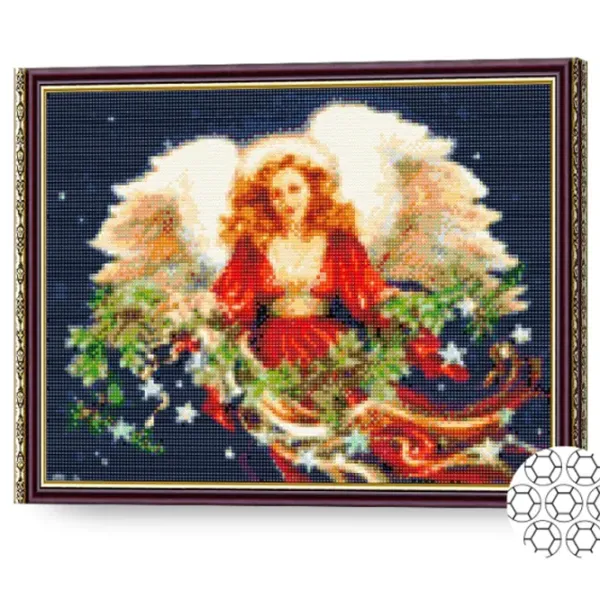 Мозайка Art Galery Premium Înger de Crăciun  /  photo 2 Мозайка Art Galery Premium Înger de Crăciun  /  photo 2