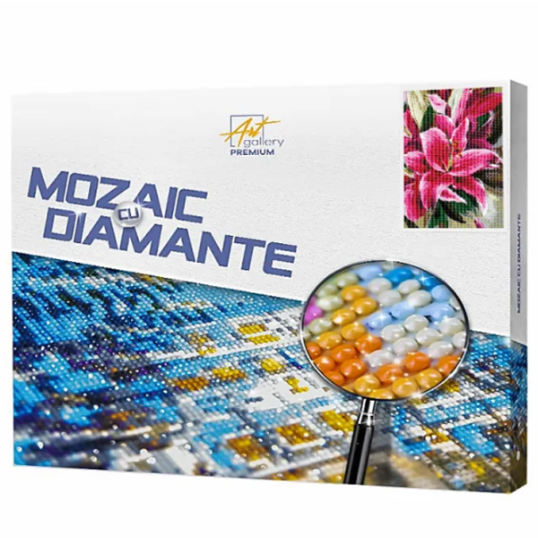 Mozaic Art Galery Premium Crini roz   /  photo 1 Mozaic Art Galery Premium Crini roz   /  photo 1