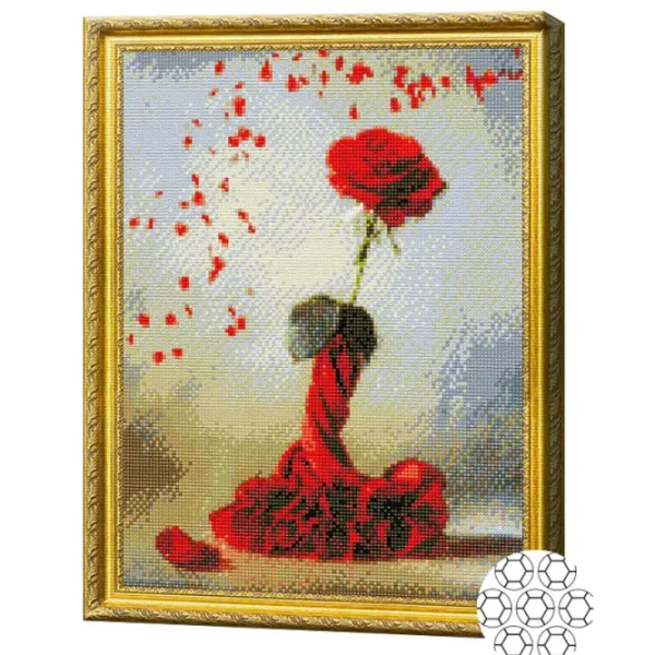 Mozaic Art Galery Premium Trandafir elegant   /  photo 2 Mozaic Art Galery Premium Trandafir elegant   /  photo 2