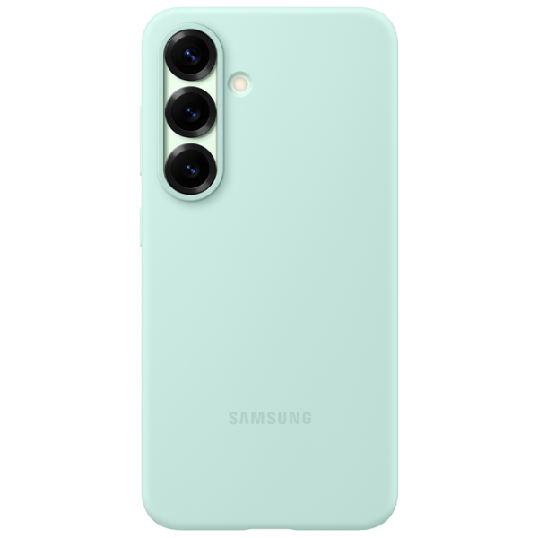 Husă pentru smartphone Samsung Galaxy S25 5G Samsung / Back / TPU / Mint Green photo 1 Husă pentru smartphone Samsung Galaxy S25 5G Samsung / Back / TPU / Mint Green photo 1