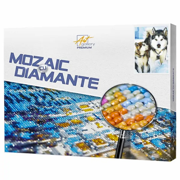 Mozaic Art Galery Premium Malamut tata si fiul   /  photo 1 Mozaic Art Galery Premium Malamut tata si fiul   /  photo 1