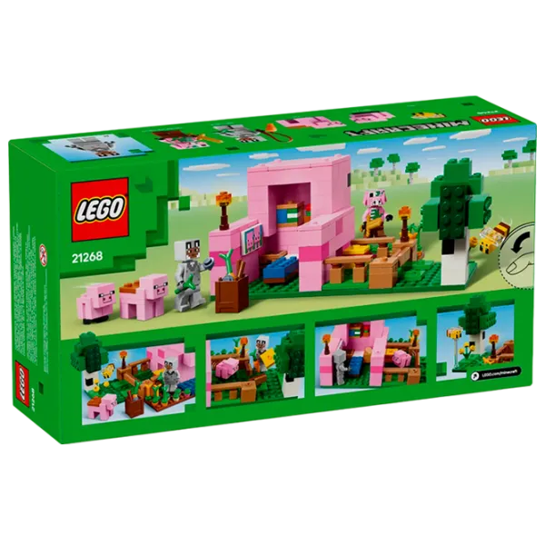 Constructor LEGO The Baby Pig House Animale/ Multicolor photo 1